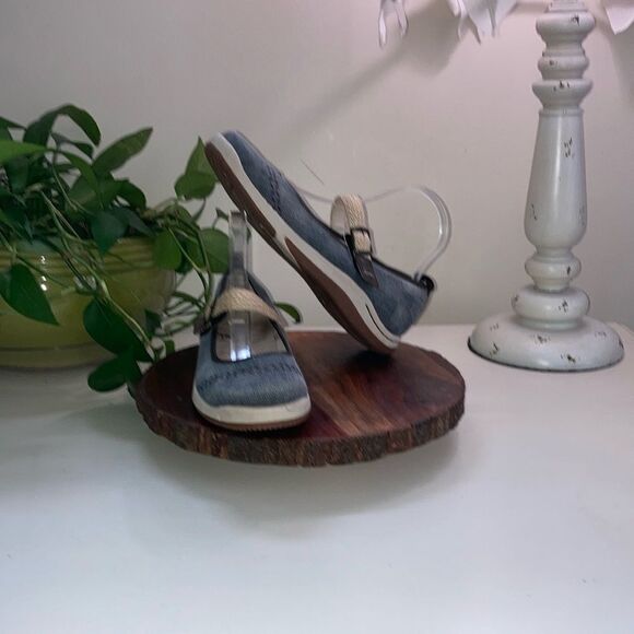 Jambu Gray and Brown Flats Comfortable Mary Jane Loafers - Picture 3 of 11